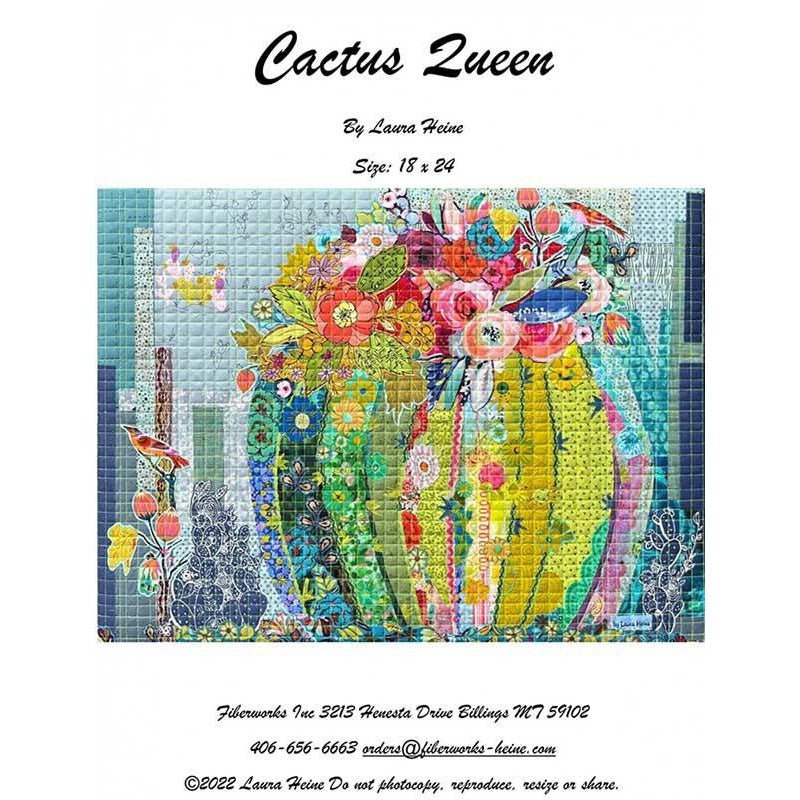Cactus Queen Quilt Pattern from Fiberworks Inc - Fiberworks Inc from Fort Worth Fabric Studio