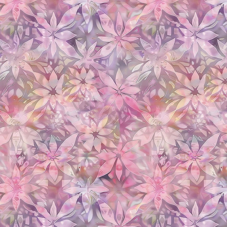 Calico Cat Shadow Floral Texture Pink – Remnant 30″ × 44″ - Timeless Treasures from Fort Worth Fabric Studio
