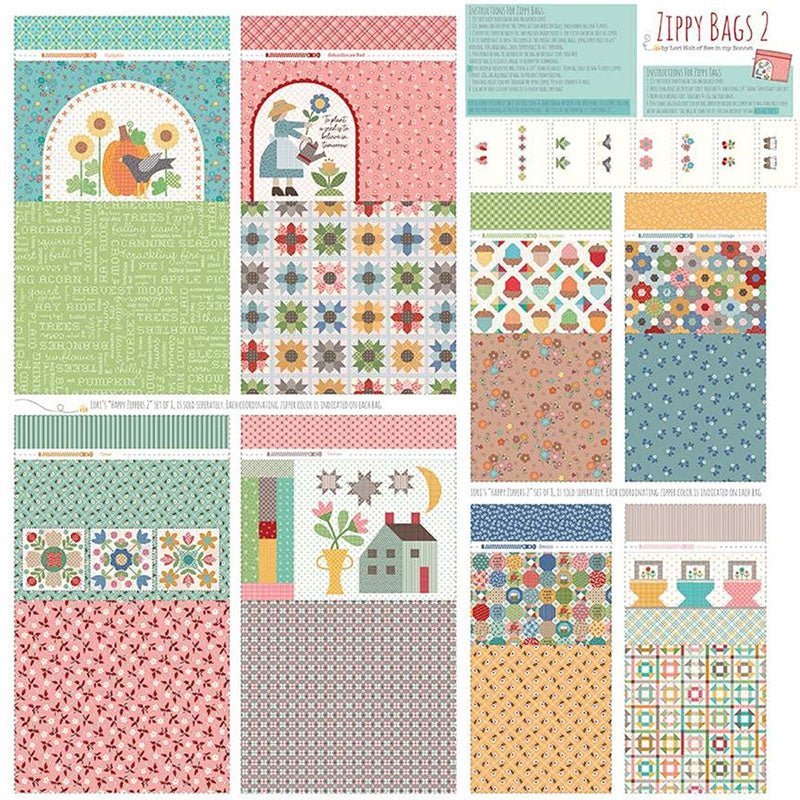 Calico Home Decor Zippy Bags 2 56" Panel - Riley Blake from Fort Worth Fabric Studio