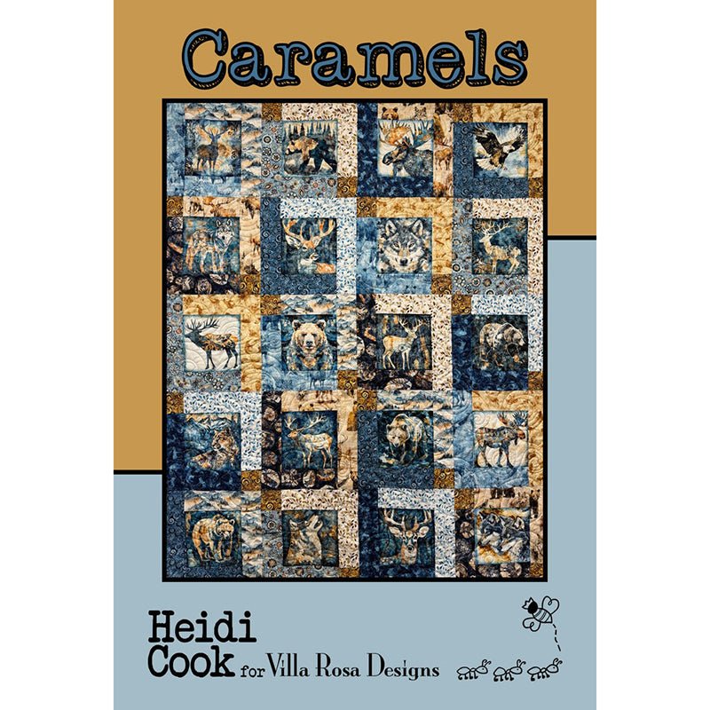 Caramels Quilt Pattern PDF Download - Villa Rosa Designs from Fort Worth Fabric Studio