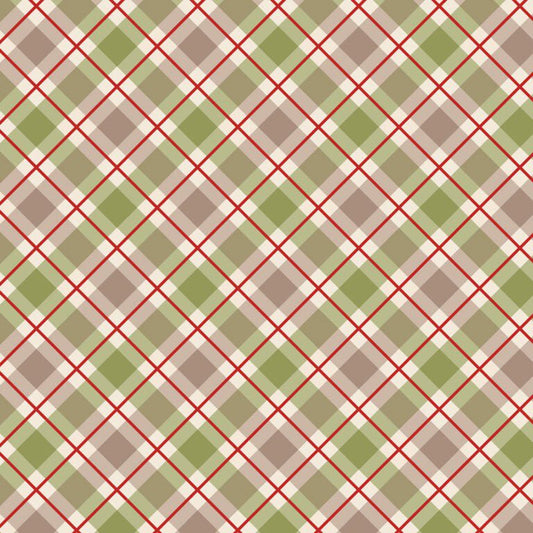 Celtic Christmas Highland Check - Lewis & Irene from Fort Worth Fabric Studio