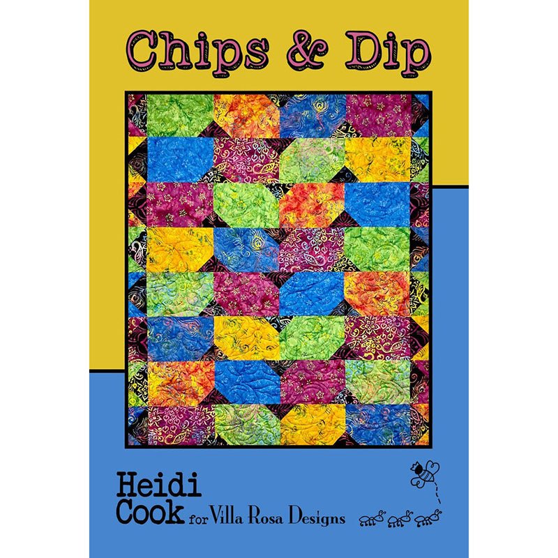 Chips & Dip Quilt Pattern PDF Download - Villa Rosa Designs from Fort Worth Fabric Studio