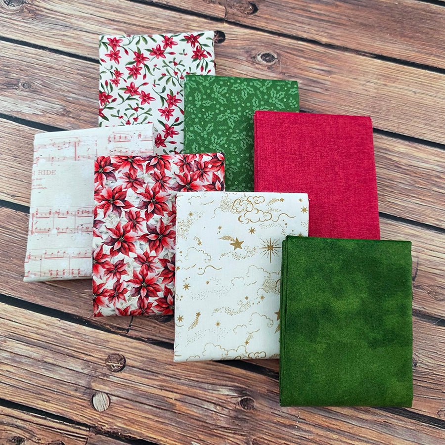 Christmas Keepsakes – FWFS Exclusive 7 Piece Fat Quarter Bundle - Fort Worth Fabric Studio from Fort Worth Fabric Studio
