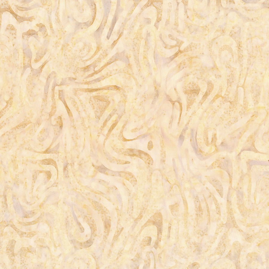 Cinnamon Twist Batiks Floating Lines Tan - Wilmington Prints from Fort Worth Fabric Studio