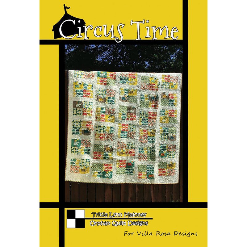 Circus Time Quilt Pattern PDF Download - Villa Rosa Designs from Fort Worth Fabric Studio
