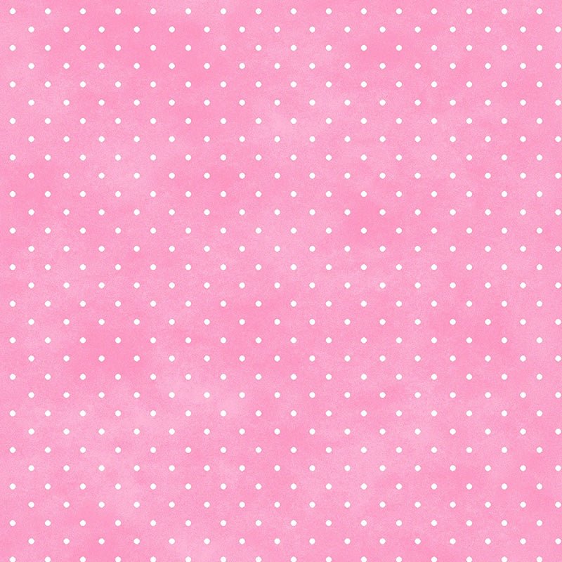 Classic Dot Pink Carnation - Maywood Studio from Fort Worth Fabric Studio