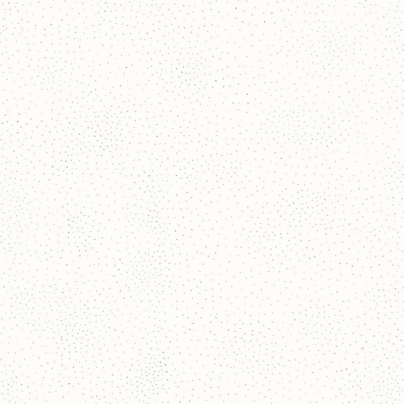 Clothworks Laurel Burch Basic Dot White Silver Metallic 1 Yard Cut - Clothworks from Fort Worth Fabric Studio