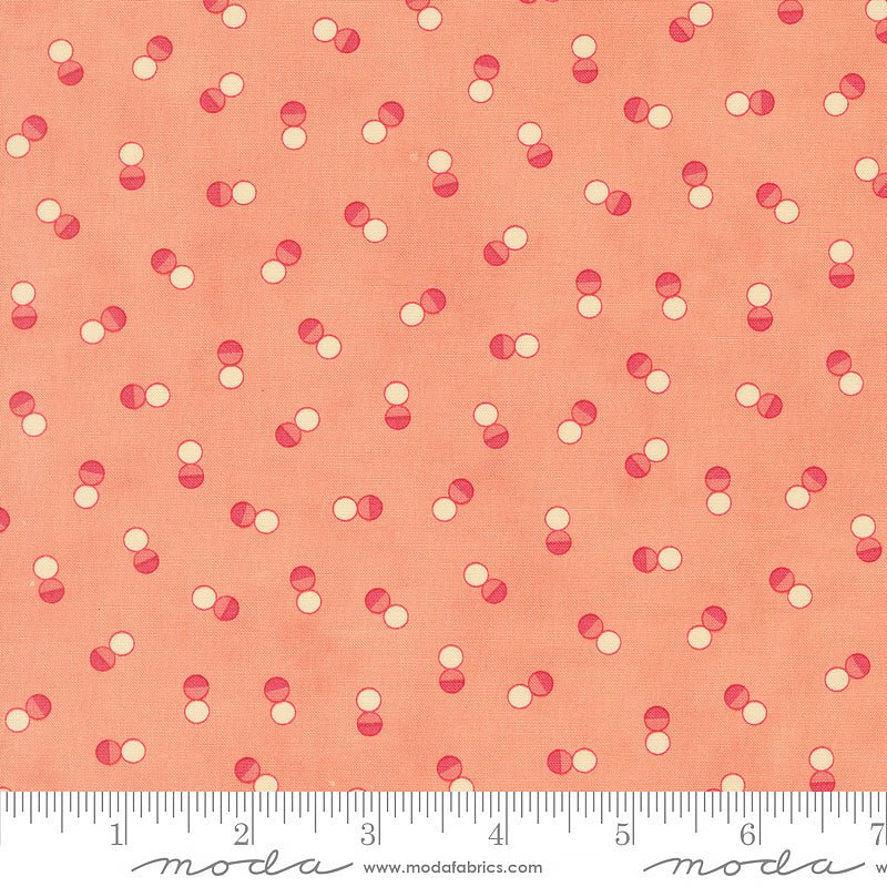 Collection for a Cause: Unity Twin Dots Peony - Moda from Fort Worth Fabric Studio