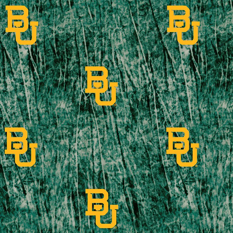 College Fabrics Baylor Tie Dye - Sykel Enterprises from Fort Worth Fabric Studio