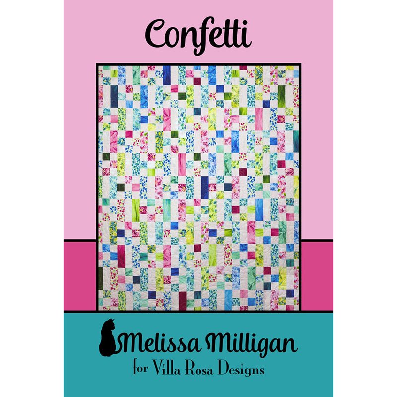 Confetti Quilt Pattern - Villa Rosa Designs from Fort Worth Fabric Studio