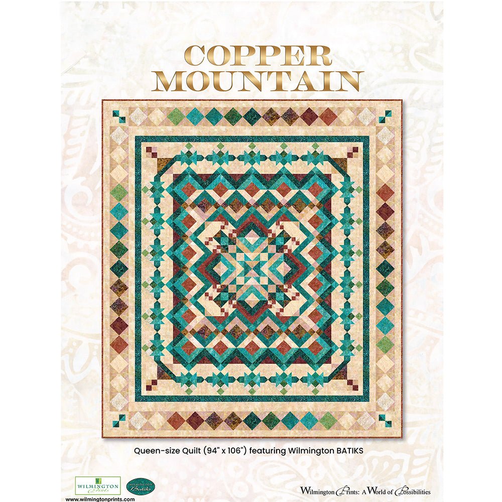 Copper Mountain Quilt Pattern from Wilmington PDF Download - Wilmington Prints from Fort Worth Fabric Studio