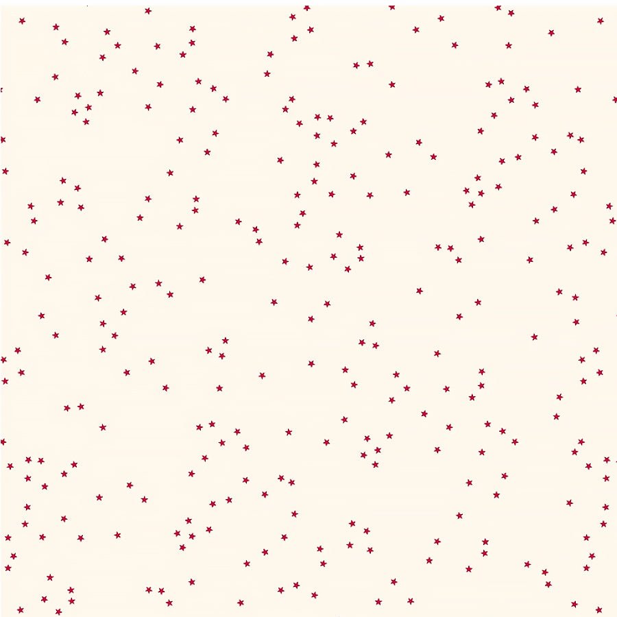 Core Classics Twinkle Star Red/Ivory - Windham from Fort Worth Fabric Studio