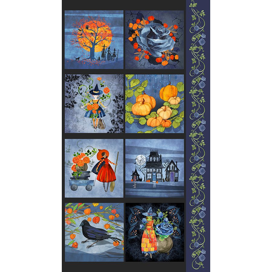 Coven 24" Panel Multi - Moda from Fort Worth Fabric Studio