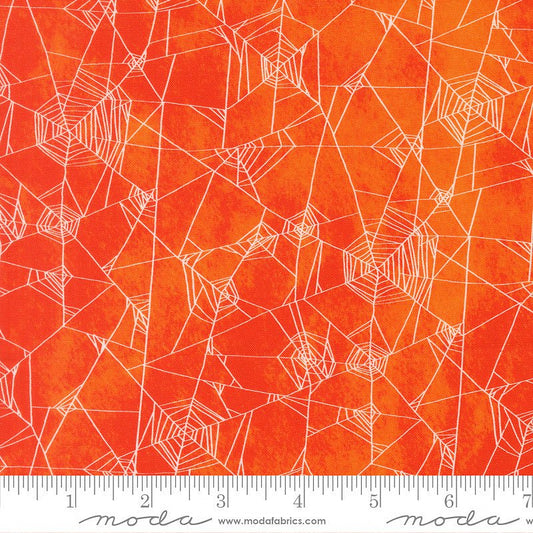 Coven Spider Webs Spice - Moda from Fort Worth Fabric Studio