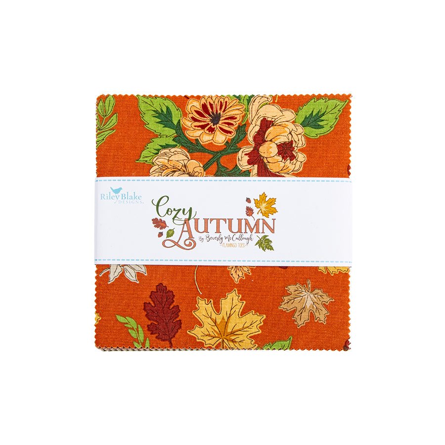 Cozy Autumn 5" Stacker - Riley Blake from Fort Worth Fabric Studio