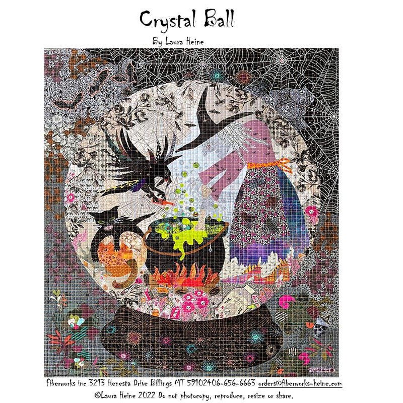 Crystal Ball Quilt Pattern by Fiberworks Inc - Fiberworks Inc from Fort Worth Fabric Studio