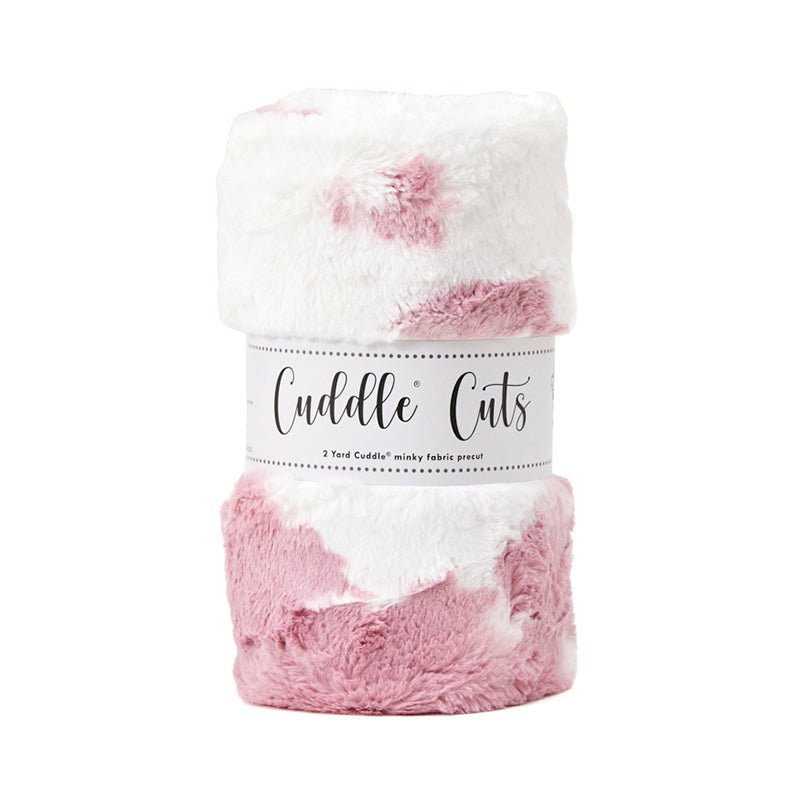 Cuddle by Shannon 2 Yard Luxe Cuddle Cut Calf Clararose - Shannon Fabrics from Fort Worth Fabric Studio