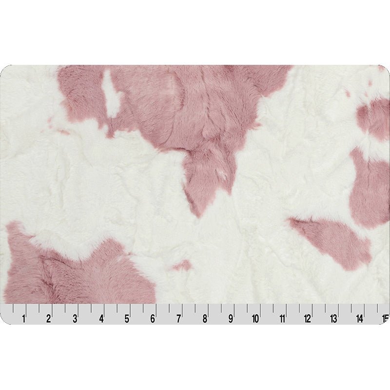 Cuddle by Shannon 2 Yard Luxe Cuddle Cut Calf Clararose - Shannon Fabrics from Fort Worth Fabric Studio