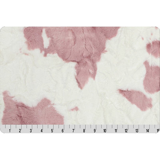 Cuddle by Shannon 2 Yard Luxe Cuddle Cut Calf Clararose - Shannon Fabrics from Fort Worth Fabric Studio