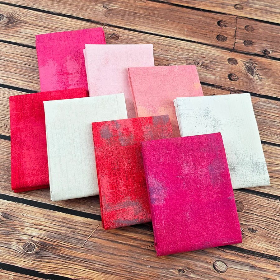 Cupid’s Kiss Mix Fat Quarter Bundle – FWFS Exclusive - Fort Worth Fabric Studio from Fort Worth Fabric Studio