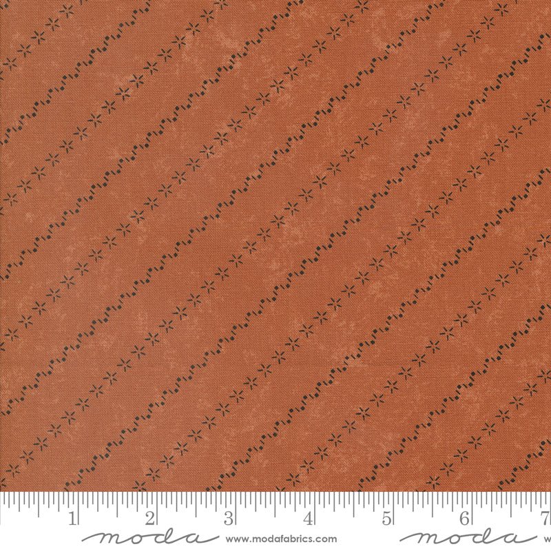 Daisy Lane All In A Row Tiger Lily - Moda from Fort Worth Fabric Studio