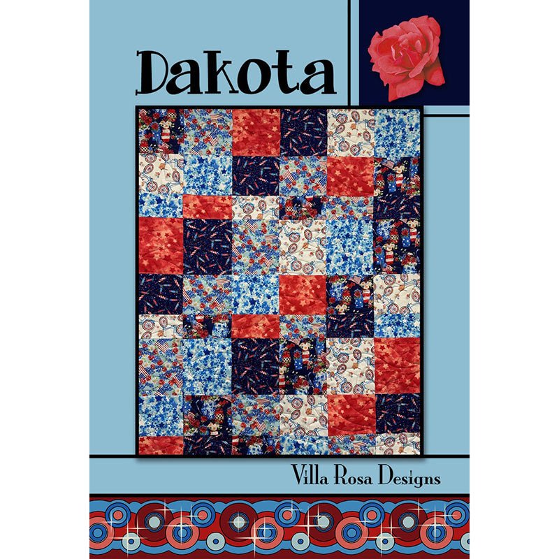 Dakota Quilt Pattern PDF Download - Villa Rosa Designs from Fort Worth Fabric Studio