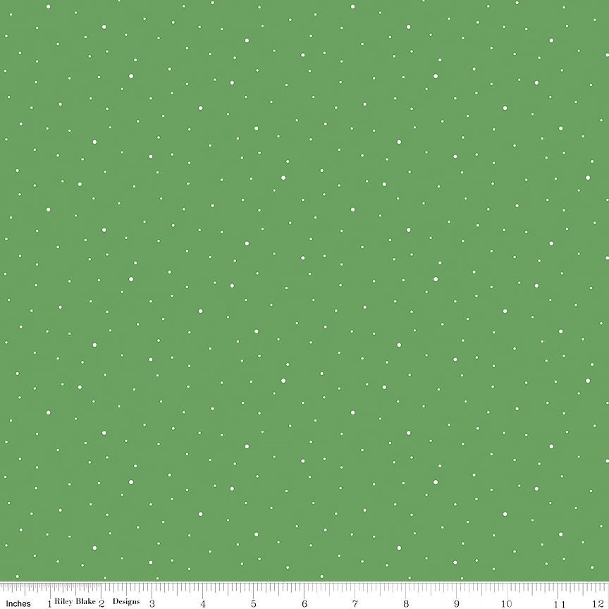 Dapple Dot Clover - Riley Blake from Fort Worth Fabric Studio