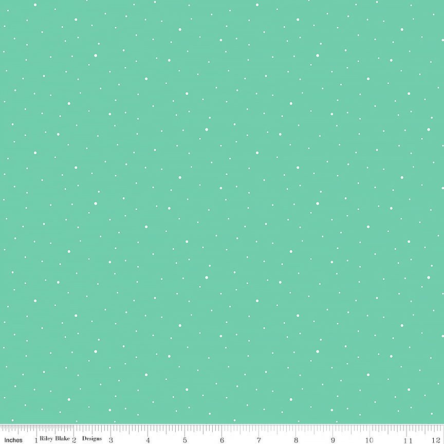 Dapple Dot Leaf - Riley Blake from Fort Worth Fabric Studio