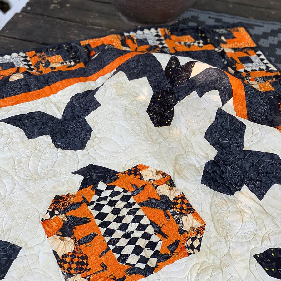 Dark Flight Quilt Pattern PDF Download - Fort Worth Fabric Studio from Fort Worth Fabric Studio