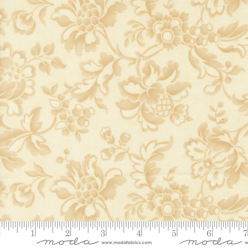 Dearly Beloved Damask Florals Lace - Moda from Fort Worth Fabric Studio