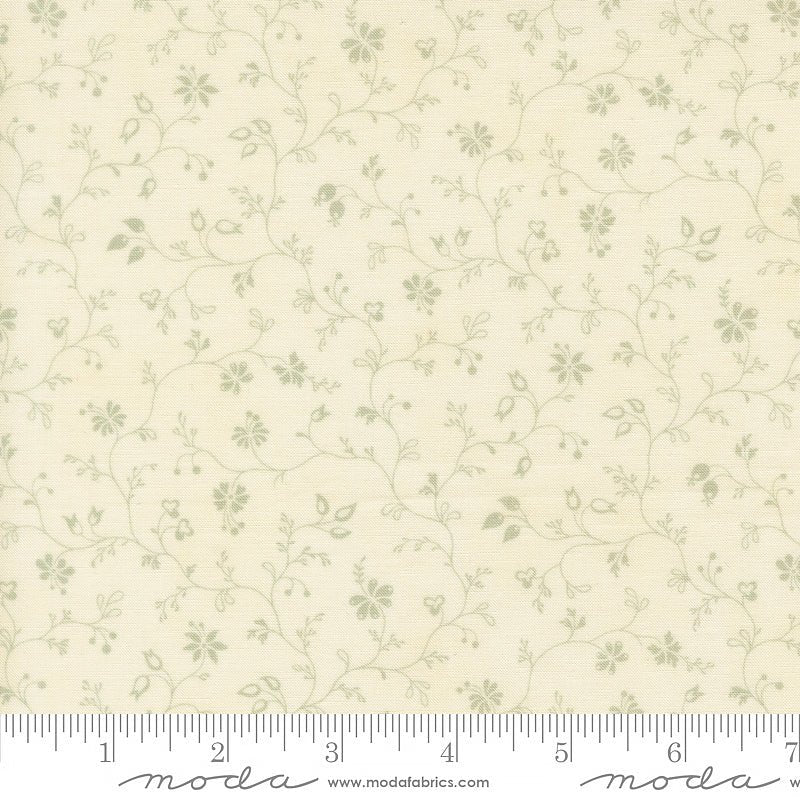 Dearly Beloved Floral Vines Mist - Moda from Fort Worth Fabric Studio