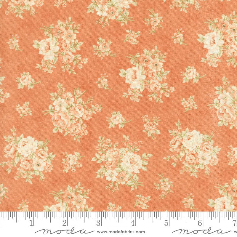 Dearly Beloved Rose Florals Rose - Moda from Fort Worth Fabric Studio