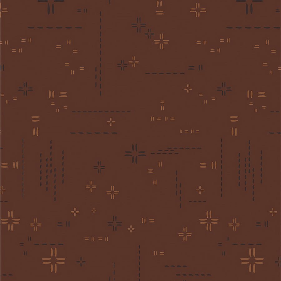 Decostitch Fudge Brownie - Art Gallery from Fort Worth Fabric Studio