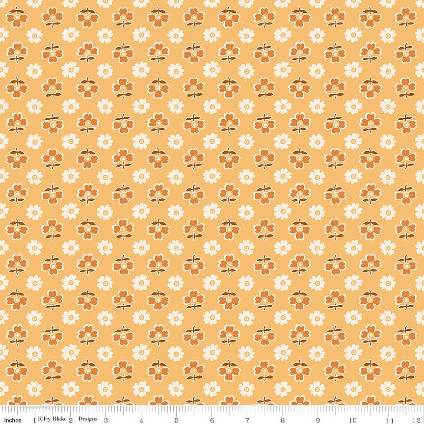 Denim & Daisy Casserole Daisy - Riley Blake from Fort Worth Fabric Studio