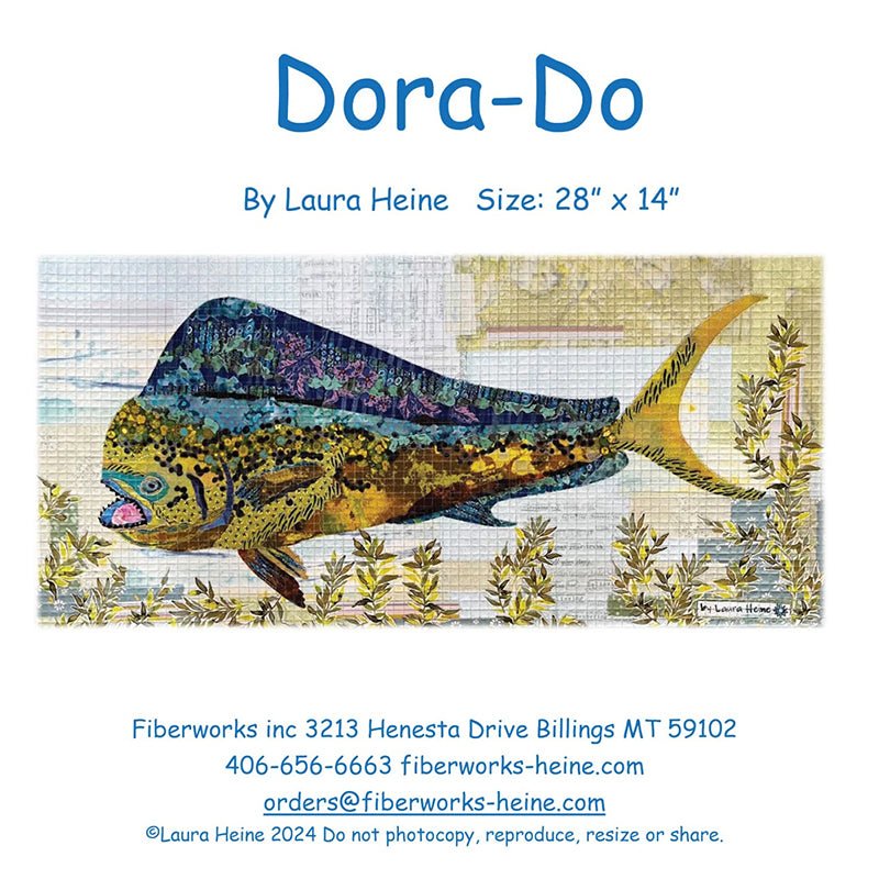 Dora - Do Collage Pattern by Fiberworks Inc - Fiberworks Inc from Fort Worth Fabric Studio