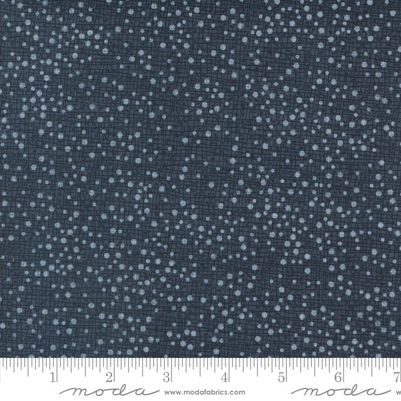 Dotty Thatched Texture Soft Black - Moda from Fort Worth Fabric Studio
