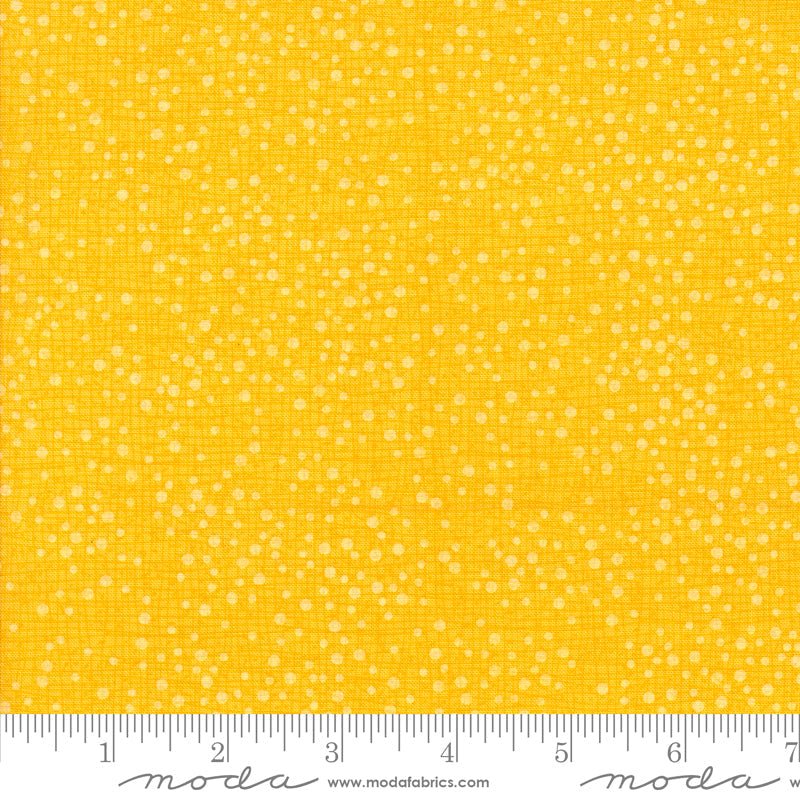 Dotty Thatched Texture Sunshine - Moda from Fort Worth Fabric Studio