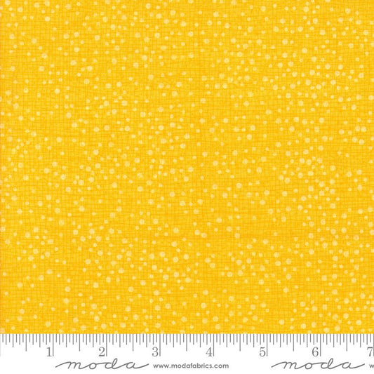 Dotty Thatched Texture Sunshine - Moda from Fort Worth Fabric Studio