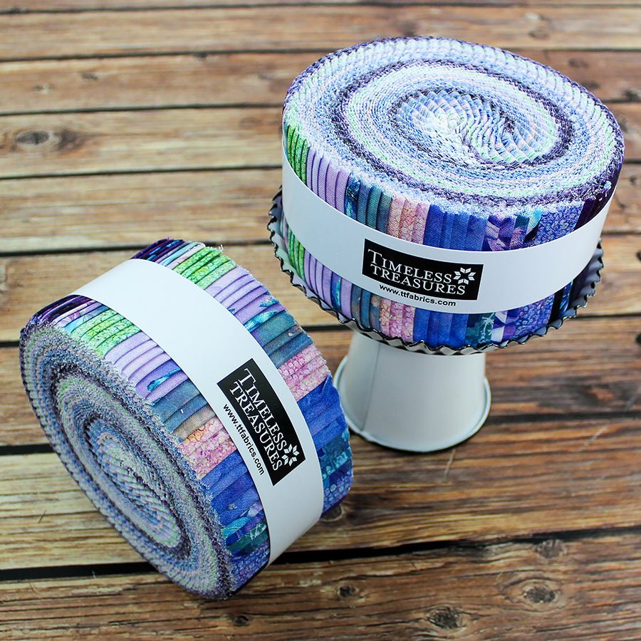 Dragonfly Mist 2.5" Strips 2.5" Strip by Timeless Treasures