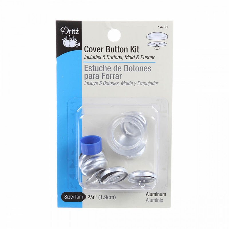 Dritz ¾" Cover Button Kit - Dritz from Fort Worth Fabric Studio
