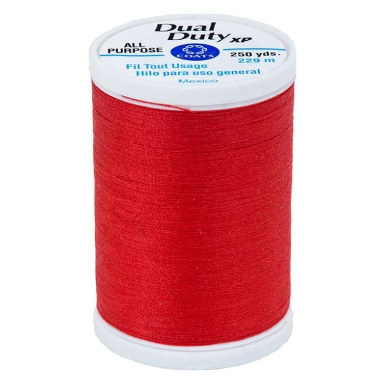 Dual Duty XP All Purpose Thread Atom Red by Coats & Clark - Coats & Clark from Fort Worth Fabric Studio