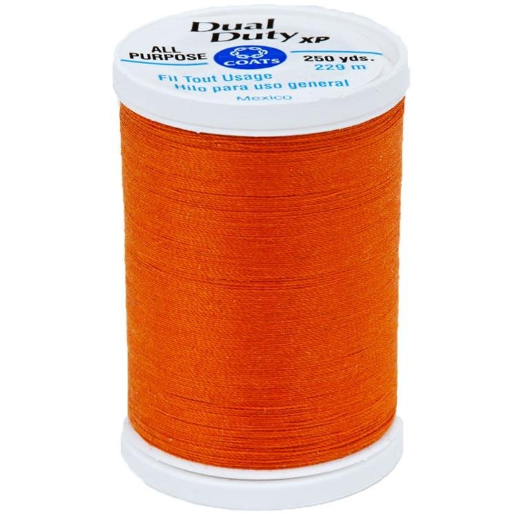 Dual Duty XP All Purpose Thread Burnt Orange by Coats & Clark - Coats & Clark from Fort Worth Fabric Studio