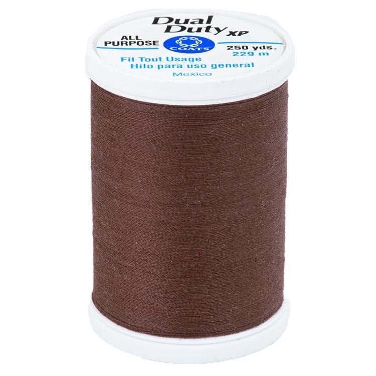 Dual Duty XP All Purpose Thread Chocolate by Coats & Clark - Coats & Clark from Fort Worth Fabric Studio