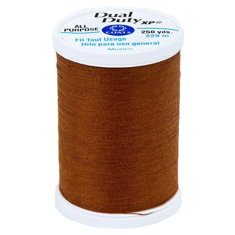 Dual Duty XP All Purpose Thread Coffee by Coats & Clark - Coats & Clark from Fort Worth Fabric Studio