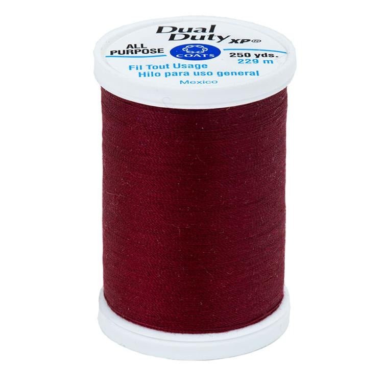 Dual Duty XP All Purpose Thread Dark Red by Coats & Clark - Coats & Clark from Fort Worth Fabric Studio
