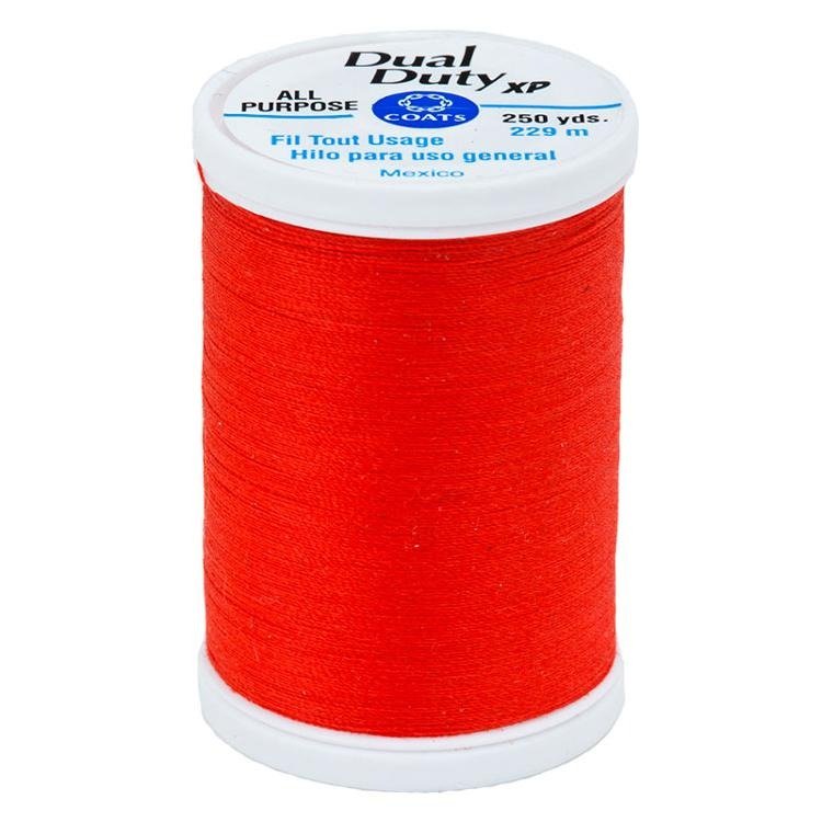 Dual Duty XP All Purpose Thread Devil Red by Coats & Clark - Coats & Clark from Fort Worth Fabric Studio