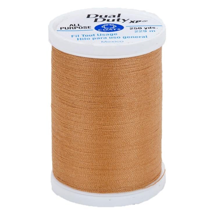 Dual Duty XP All Purpose Thread Golden Tan by Coats & Clark - Coats & Clark from Fort Worth Fabric Studio