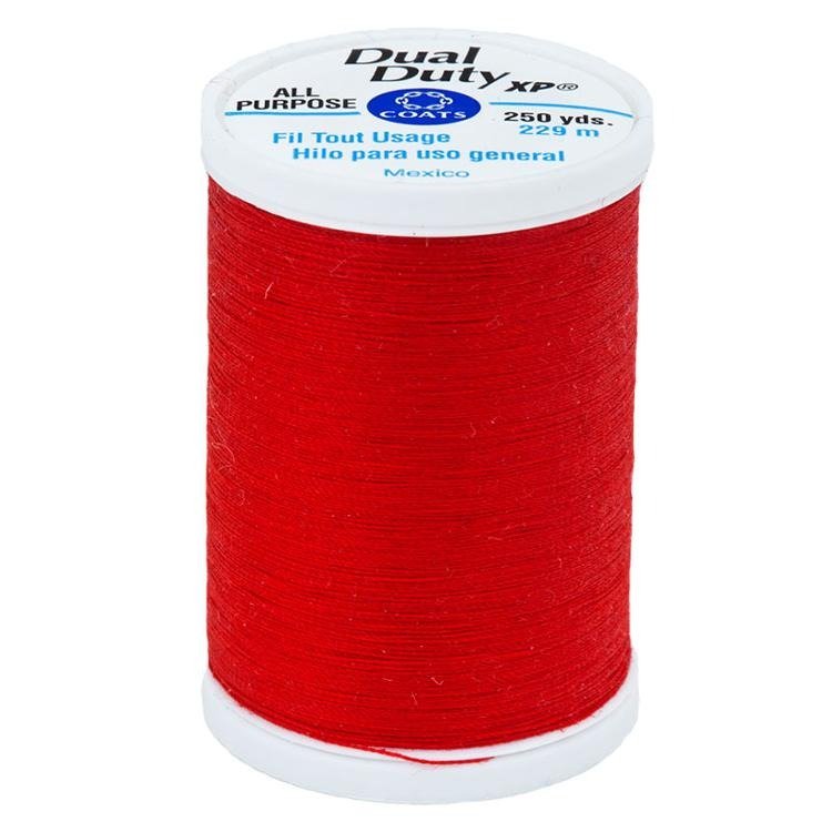 Dual Duty XP All Purpose Thread Hero Red by Coats & Clark - Coats & Clark from Fort Worth Fabric Studio