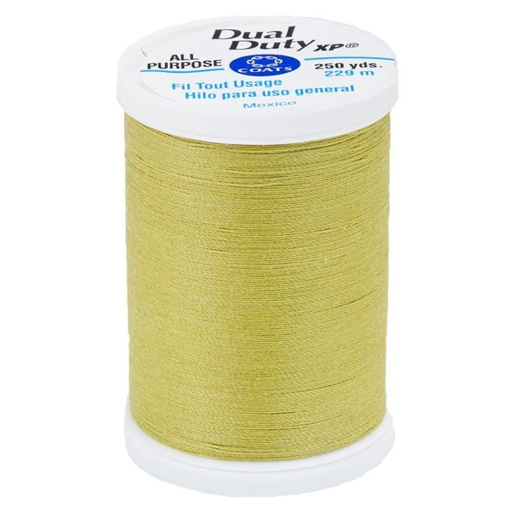 Dual Duty XP All Purpose Thread Light Olive by Coats & Clark - Coats & Clark from Fort Worth Fabric Studio