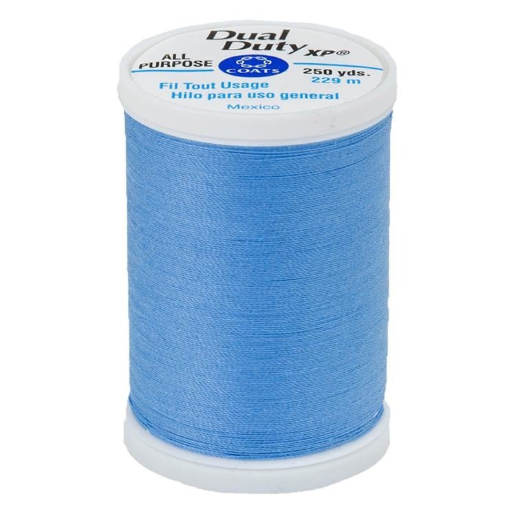 Dual Duty XP All Purpose Thread Medium Blue by Coats & Clark - Coats & Clark from Fort Worth Fabric Studio